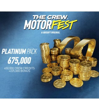 The Crew Motorfest VC Platinum Pack - 675,000 Crew Credits DLC XBOX One / Xbox Series X|S Xbox One Key EUROPE